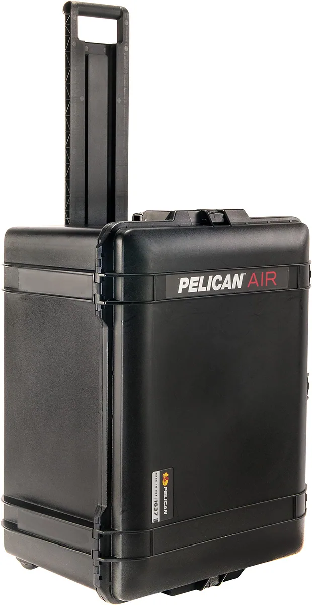 Pelican 1637 Air Case (Black, With Padded Dividers)
