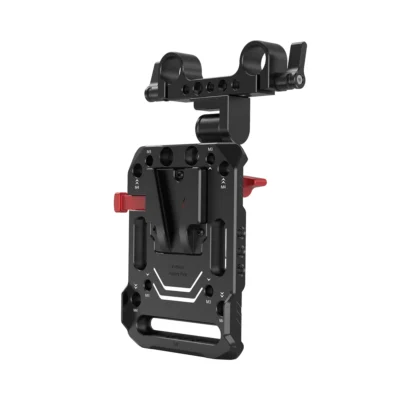 SmallRig V-Lock Battery Plate with 15mm Rod Clamp & Adjustable Arm