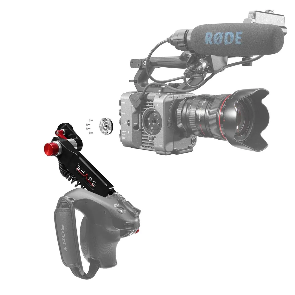 SHAPE Remote Extension Handle and Cable for Sony FX6
