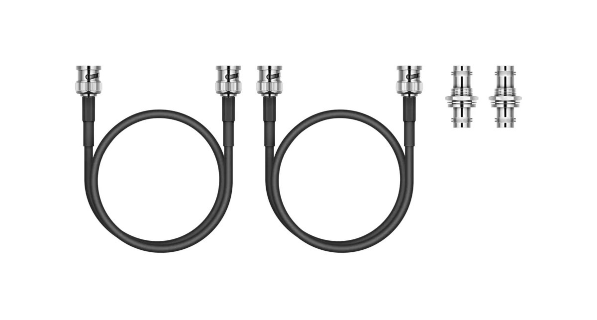 Sennheiser GA 2-XSW 2, Extension Cables and BNC Sockets to Front-Mount One Pair of Antennas