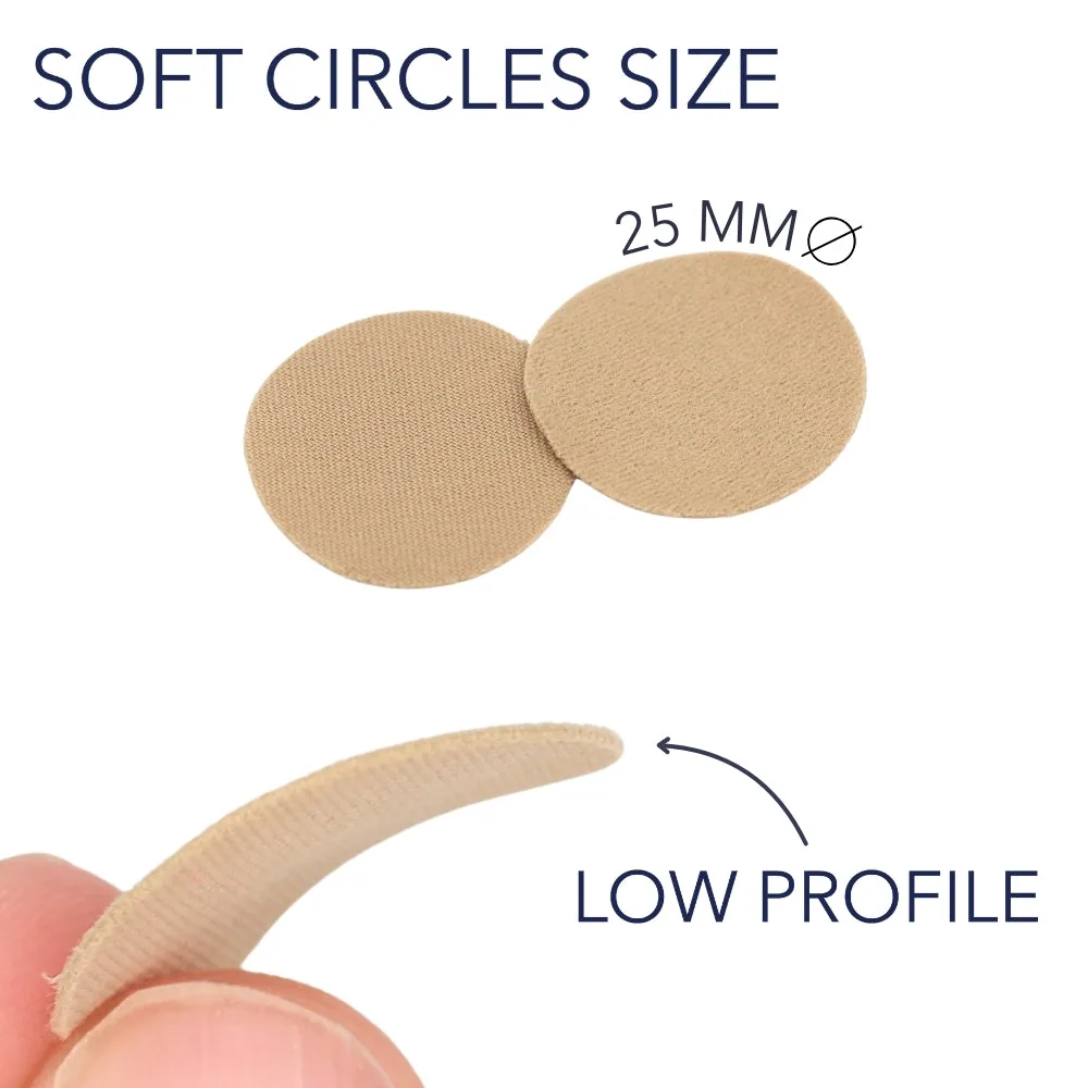 Ursa Soft Circles Lav Covers (100x, Black)