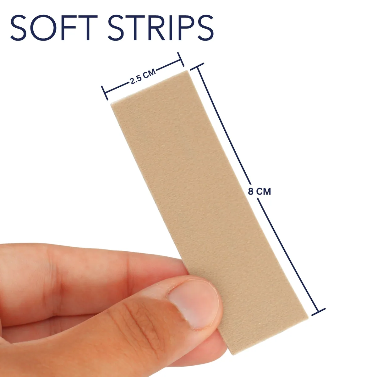 Ursa Tape – 30x Small Soft Strips for Lav Mics (Beige)