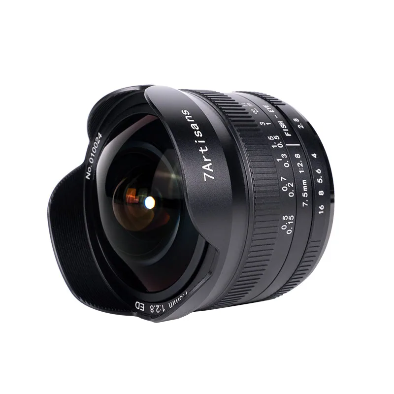 7Artisans 7.5mm f/2.8 II Fisheye Lens for Micro Four Thirds