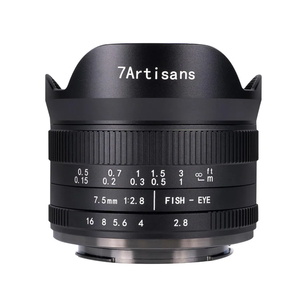 7Artisans 7.5mm f/2.8 II Fisheye Lens for Micro Four Thirds