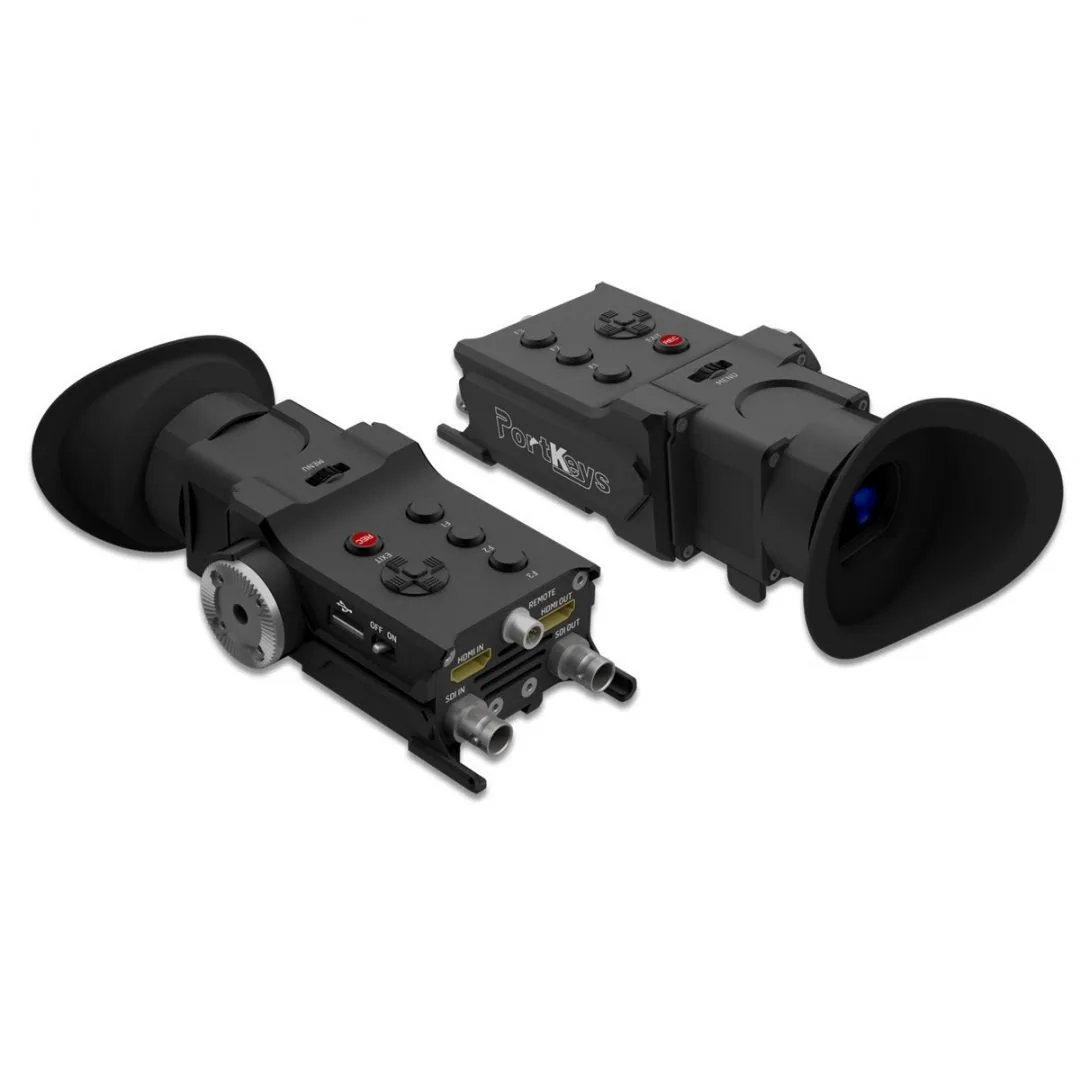 Portkeys OEYE 4K 3G-SDI/HDMI EVF with RED Camera Menu Control