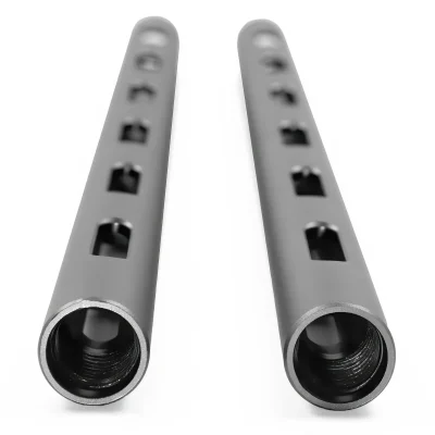 Kondor Blue 30cm PPSH 15mm Rod Pair (Threaded, Space Grey)