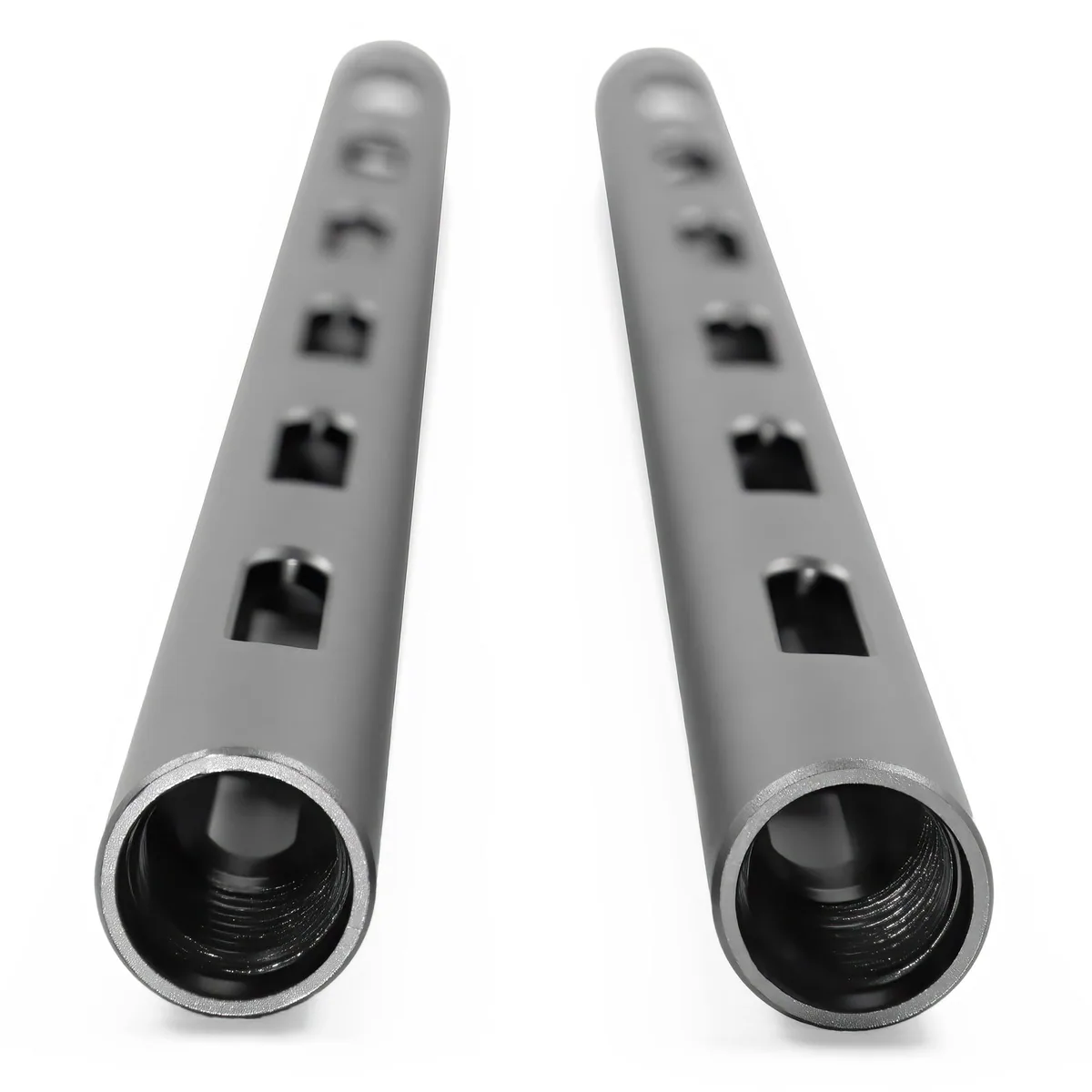 Kondor Blue 30cm PPSH 15mm Rod Pair (Threaded, Space Grey)