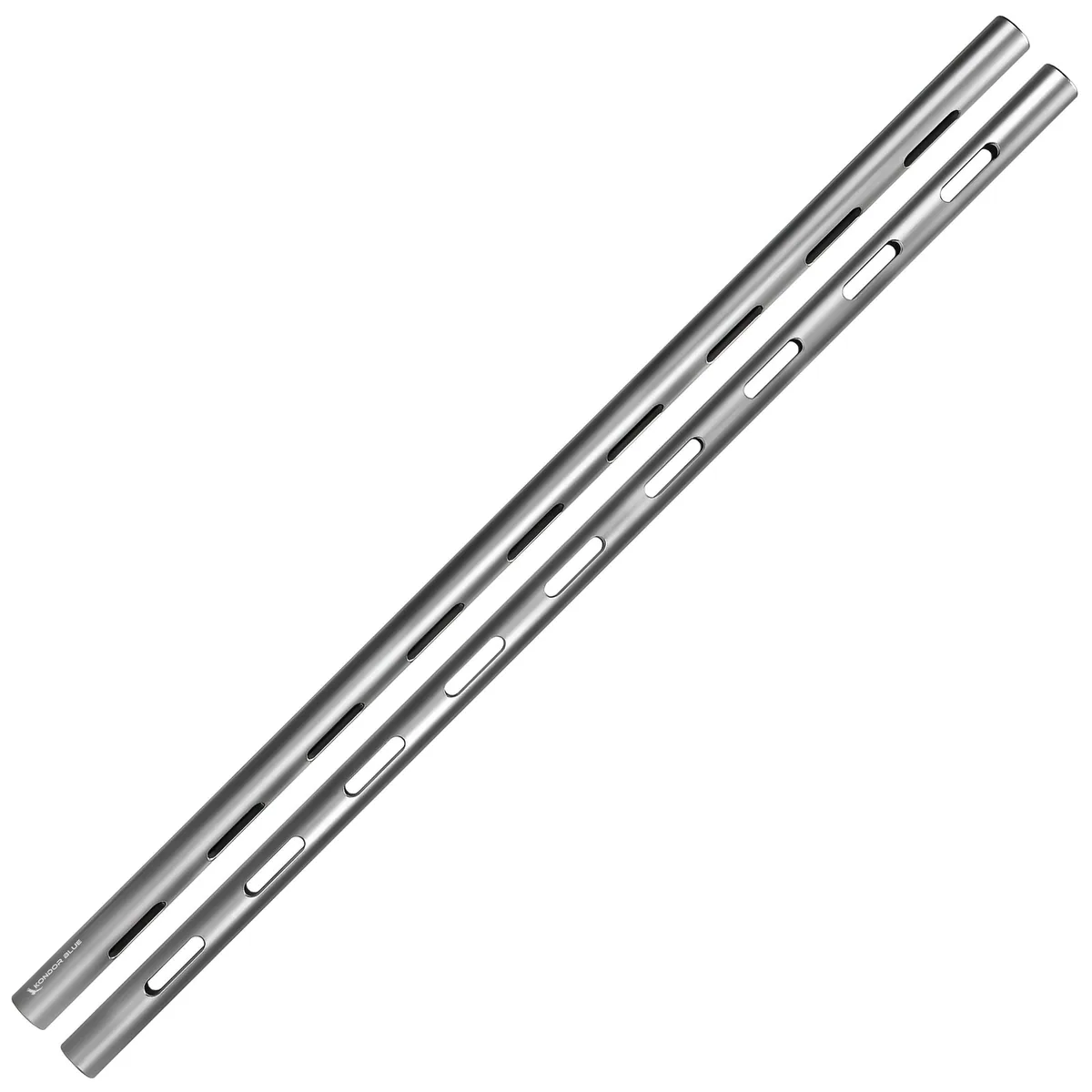 Kondor Blue 30cm PPSH 15mm Rod Pair (Threaded, Space Grey)