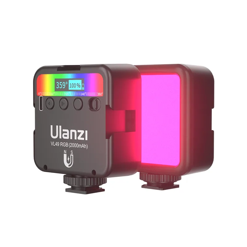 Ulanzi VL-49 Rechargeable Mini RGB Light (Black)