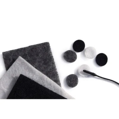 Rycote Undercovers Lavalier Wind Cover (10 Black, 10 Gray, 10 White, Stickies)