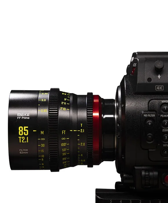 Meike 85mm T2.1 Full-Frame Prime Cine Lens (E-Mount, Feet/Meters)