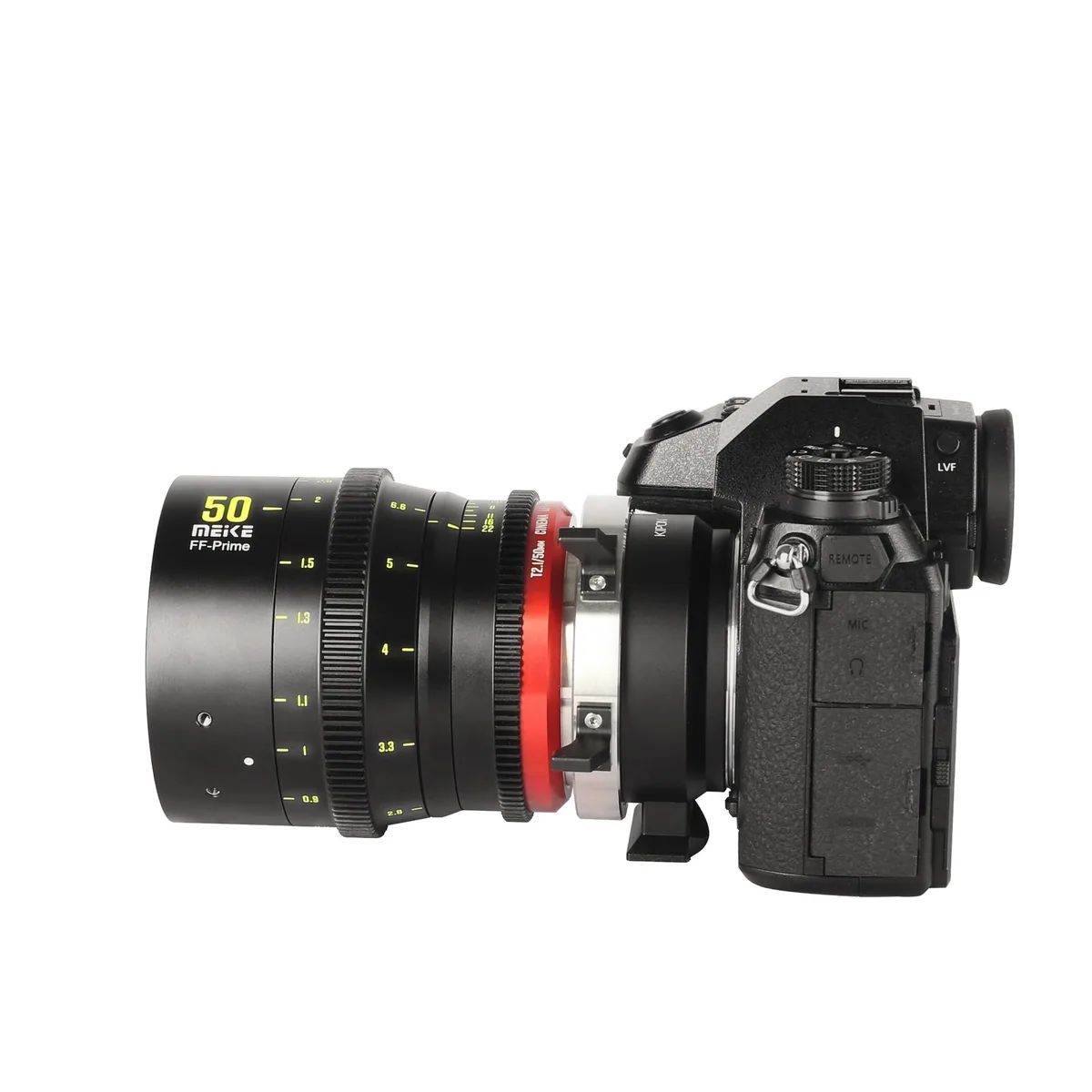 Meike 50mm T2.1 Full-Frame Prime Cine Lens (E-Mount)