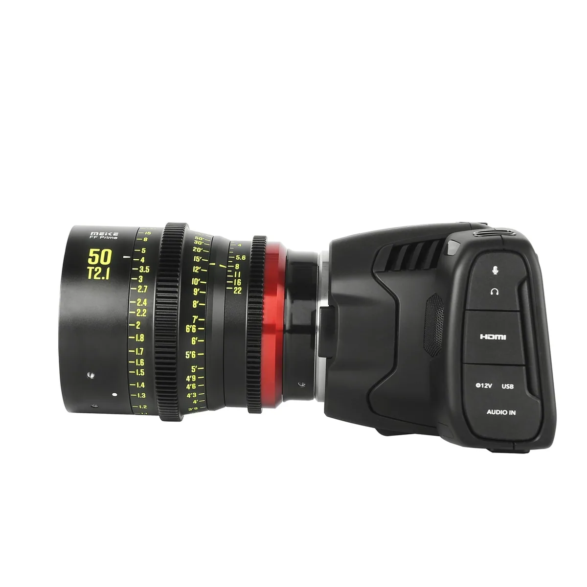 Meike 50mm T2.1 Full-Frame Prime Cine Lens (E-Mount)