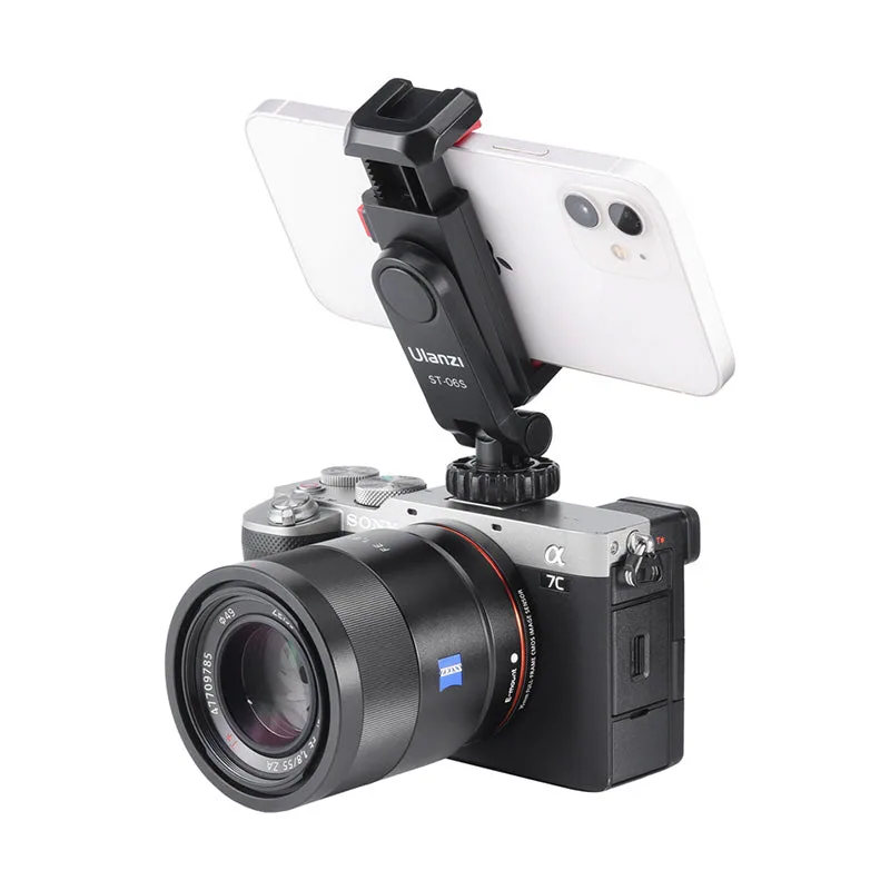 Ulanzi ST-06S Multi-Function Cold Shoe Smartphone Holder