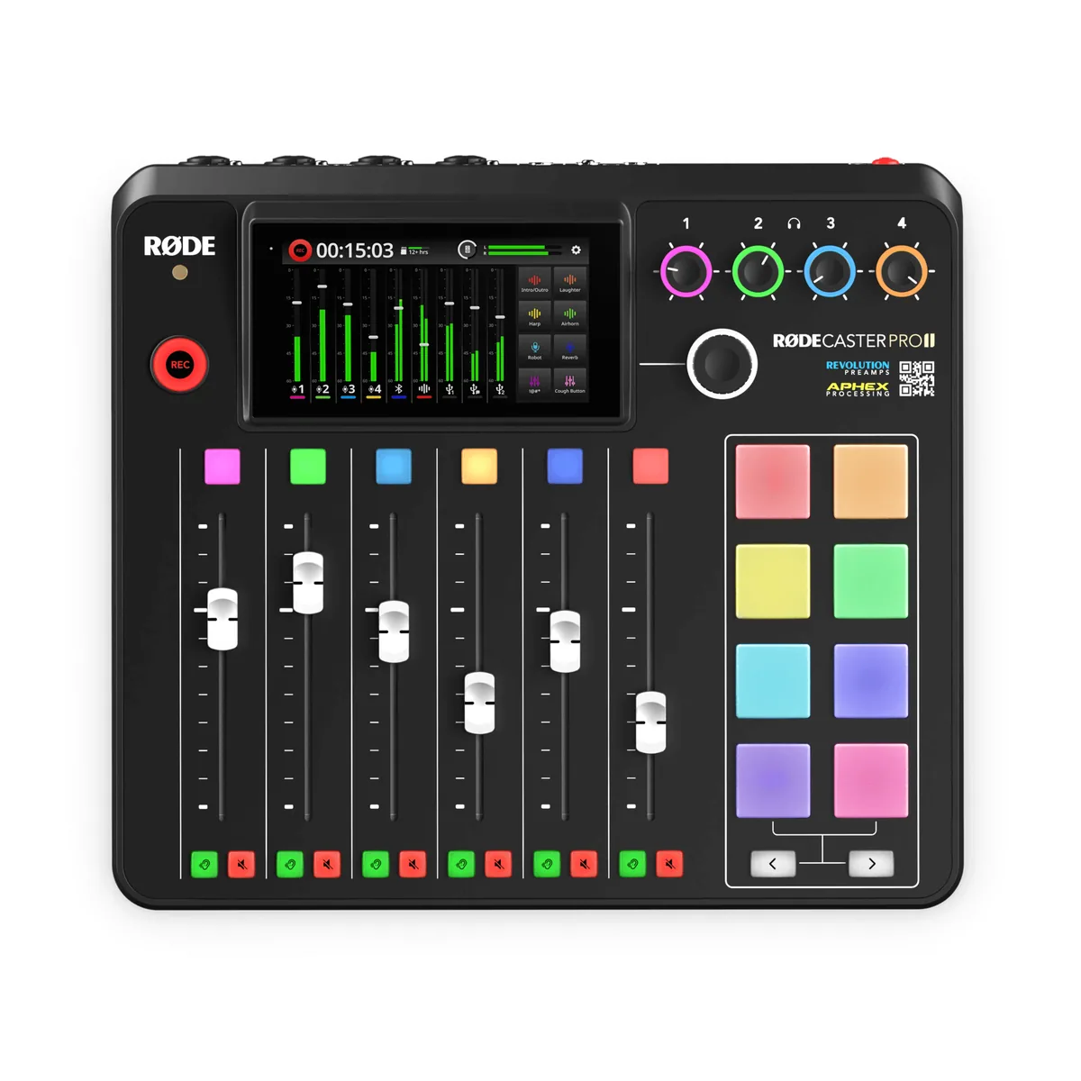 Rode RODECaster Pro II Integrated Podcast Production Studio