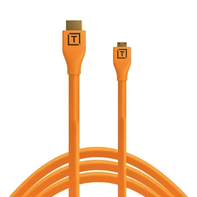 Tether Tools Tetherpro HDMI Micro 2.0 To HDMI 2.0 (3m, Black)