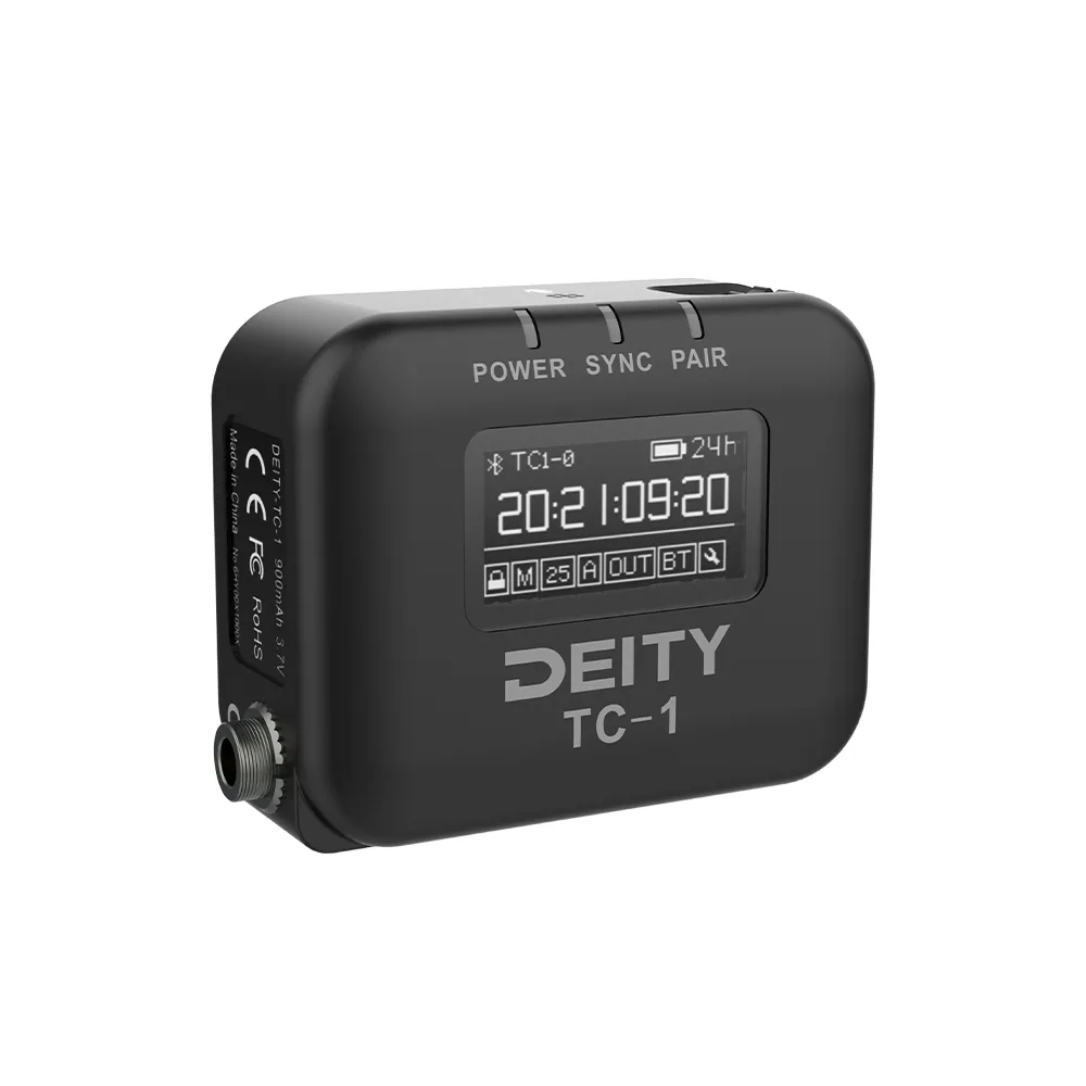 Deity TC-1 Wireless Timecode Generator Box (Bluetooth, 2.4 GHz)