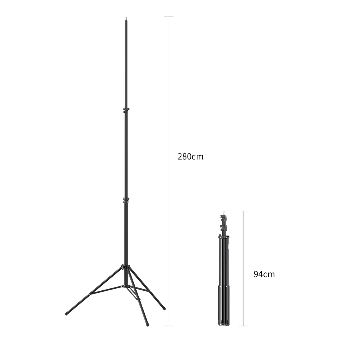 SmallRig RA-S280A Air-Cushioned Light Stand with Boom Arm