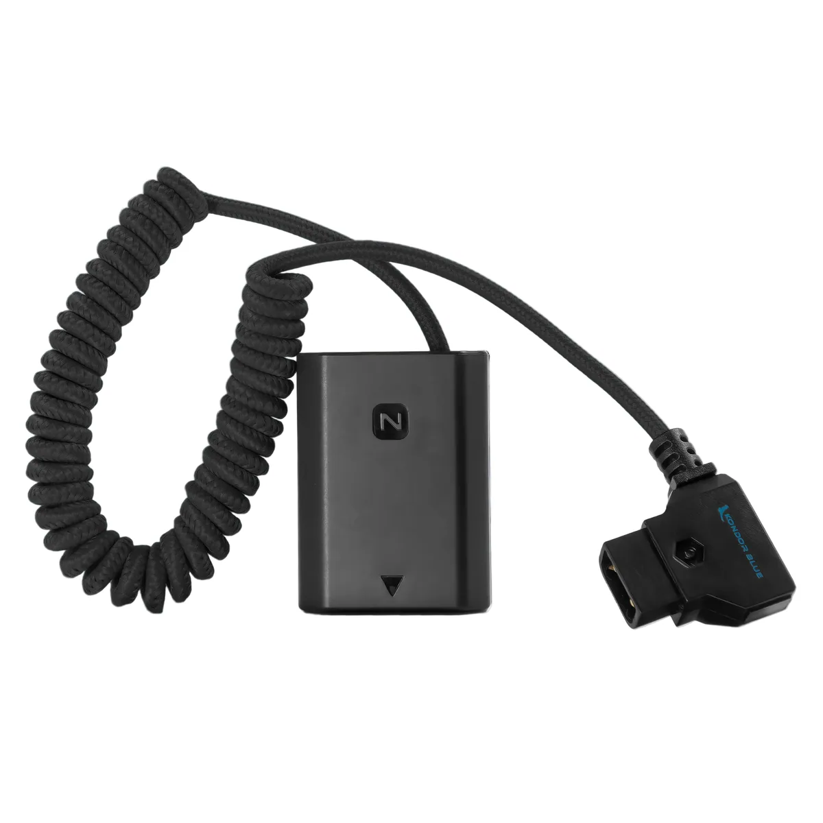 Kondor Blue D-Tap to NP-FZ100 Dummy Battery Cable for Sony a7S III/A7IV (Black)