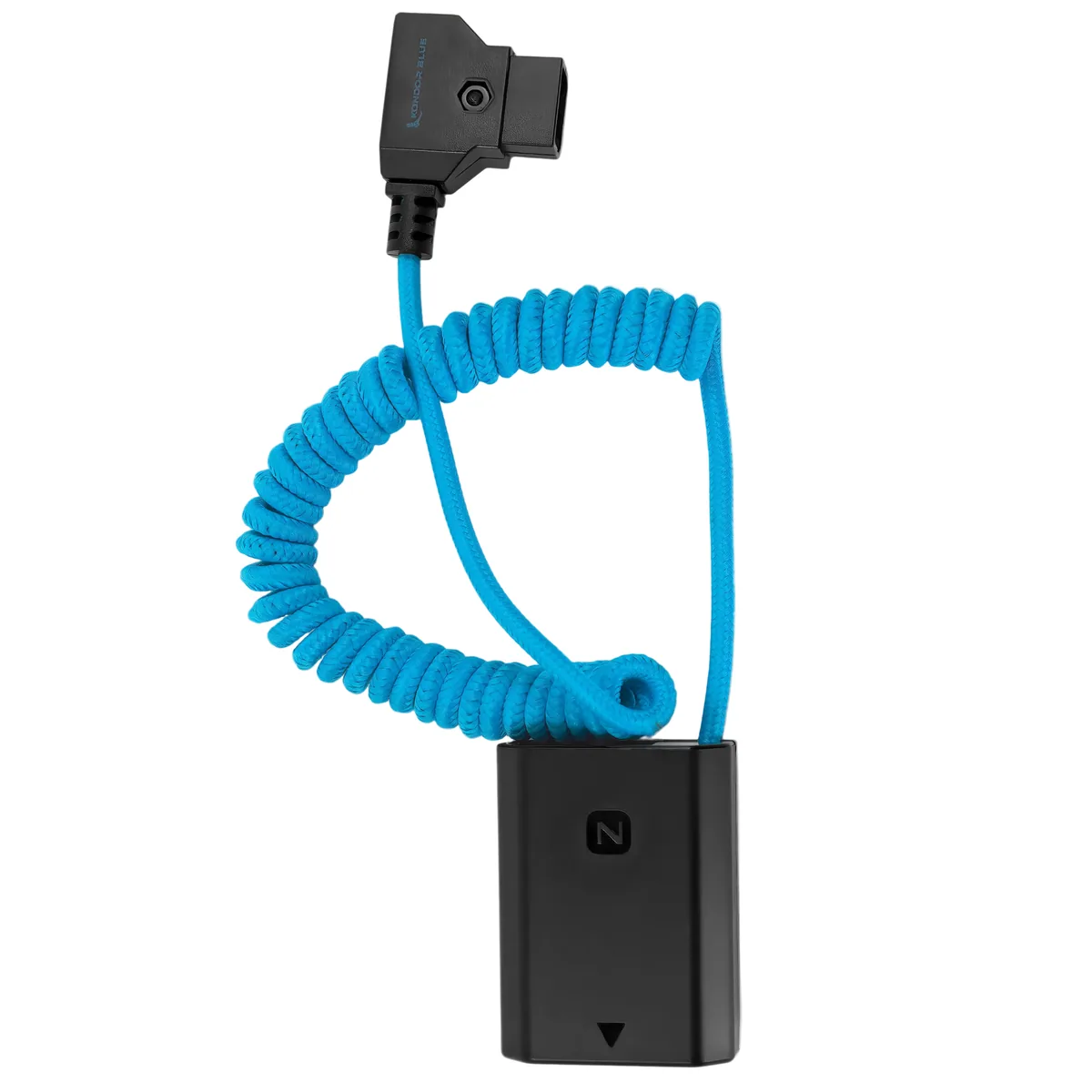 Kondor Blue D-Tap to NP-FZ100 Dummy Battery Cable for Sony a7S III/A7IV (Black)