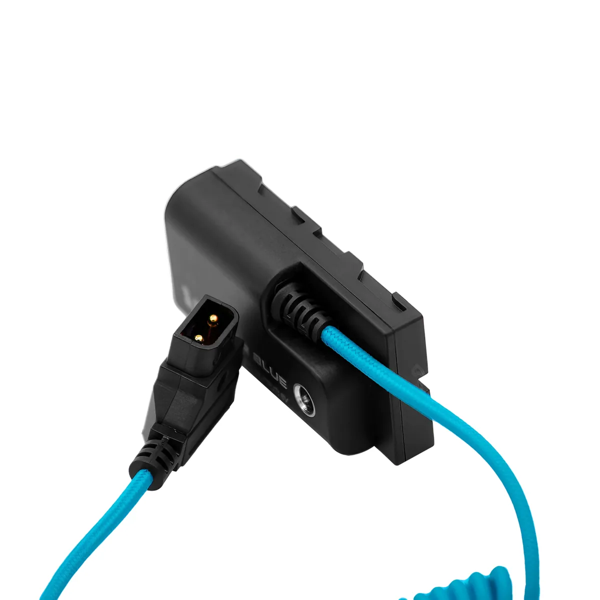 Kondor Blue D-Tap To Sony L Series Dummy Battery NPF Cable (Black)