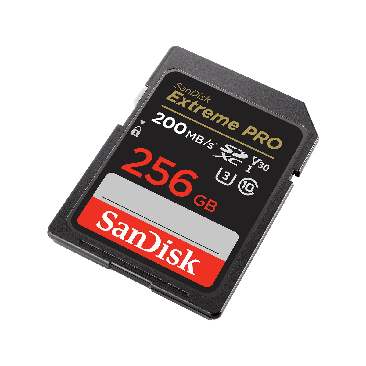 SanDisk 256GB Extreme PRO UHS-I SDXC Memory Card (200 MB/s)
