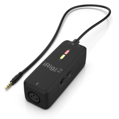 IK Multimedia iRig Pre 2 Ultracompact XLR Microphone Interface