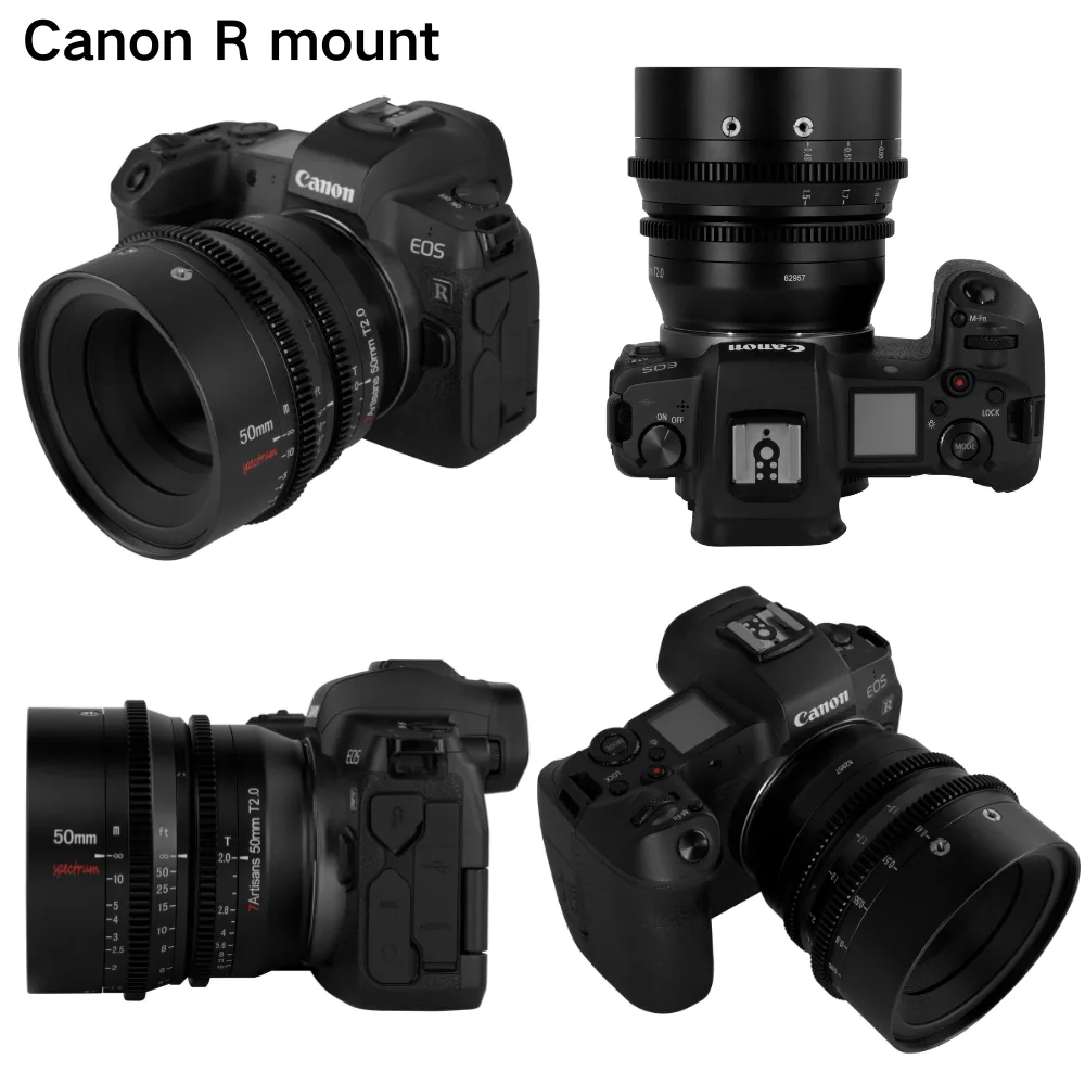 7Artisans 50mm T2.0 Spectrum Prime Cine Lens (E Mount)