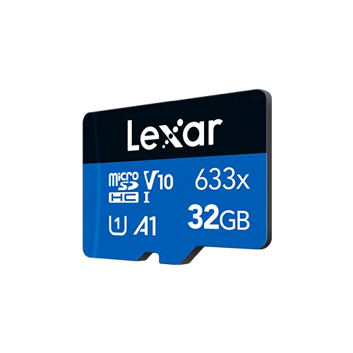 Lexar 32GB High-Performance 633x microSDHC/microSDXC UHS-I Cards BLUE Series
